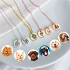 Custom Engraved Pet Memorial Necklace
