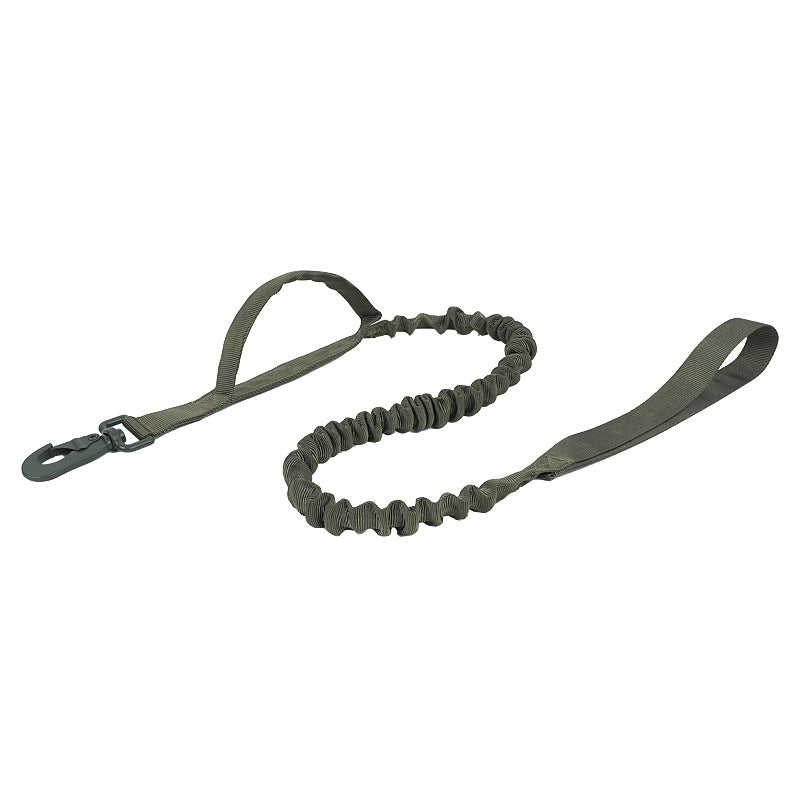 Heavy Duty Tactical Dog Collar & Leash Set for Large Dogs - Adjustable Nylon Military Training Collar with Secure Buckle