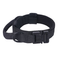 Heavy Duty Tactical Dog Collar & Leash Set for Large Dogs - Adjustable Nylon Military Training Collar with Secure Buckle