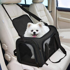 Furthers Pet Carrier Bag for Cats & Small Dogs – Soft-Sided Travel Carrier with Shoulder Strap (Up to 9kg / 19.8lbs)