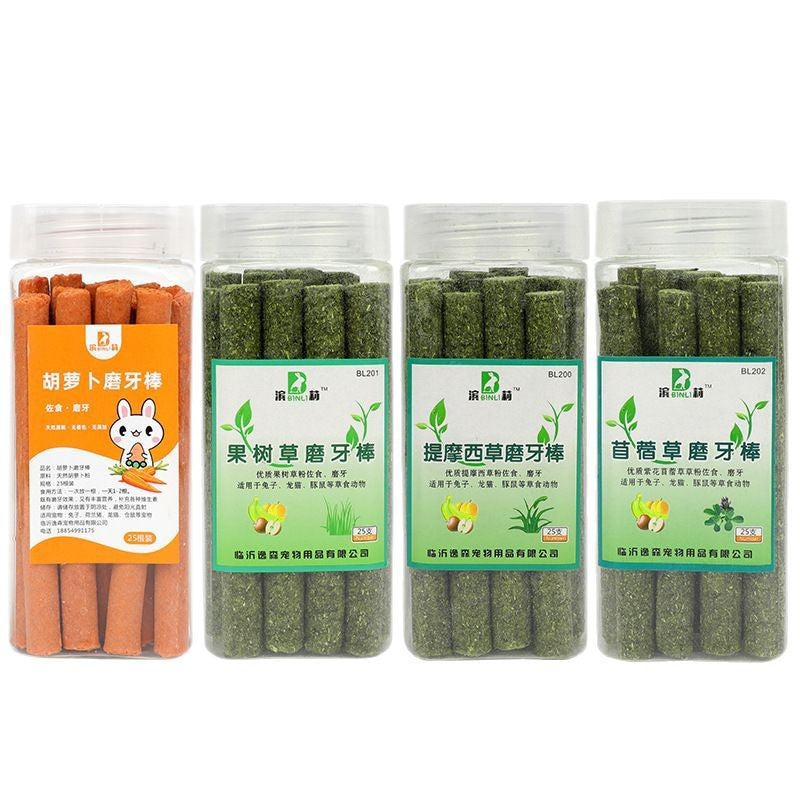 Rabbit Molar Grass Sticks Pet Chew Toys