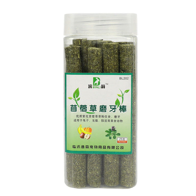 Rabbit Molar Grass Sticks Pet Chew Toys