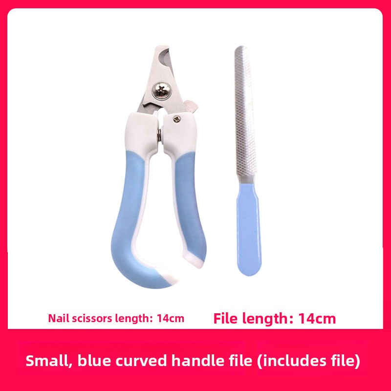 Professional Pet Nail Clipper for Cats & Dogs – Stainless Steel Grooming Trimmer with Ergonomic Safety Handle