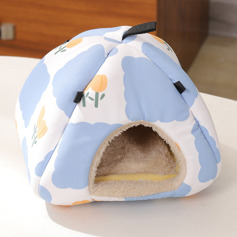 Ventilated and breathable golden hamster den