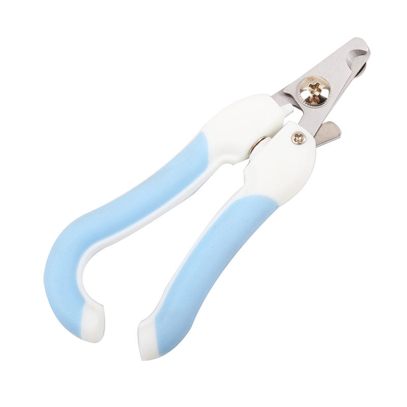 Professional Pet Nail Clipper for Cats & Dogs – Stainless Steel Grooming Trimmer with Ergonomic Safety Handle