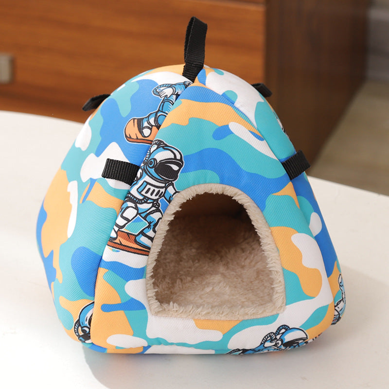 Ventilated and breathable golden hamster den