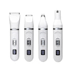 4-in-1 Pet Grooming Clipper & Nail Grinder – USB Rechargeable Dog and Cat Grooming Kit with Digital Display